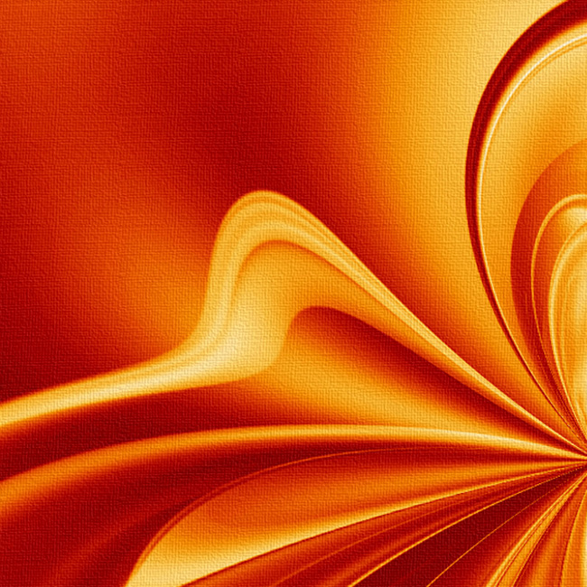 Lava Swirls Abstract Canvas Print Detail
